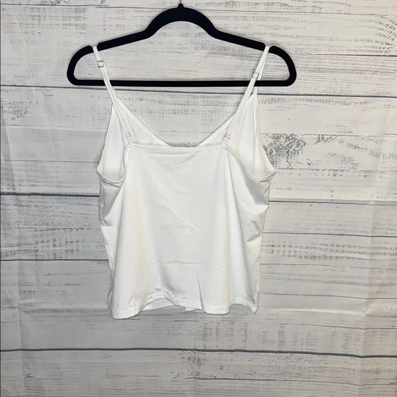 NWOT Women's V-Neck Flowy Blouse in Cream and Rust - Picture 10 of 10